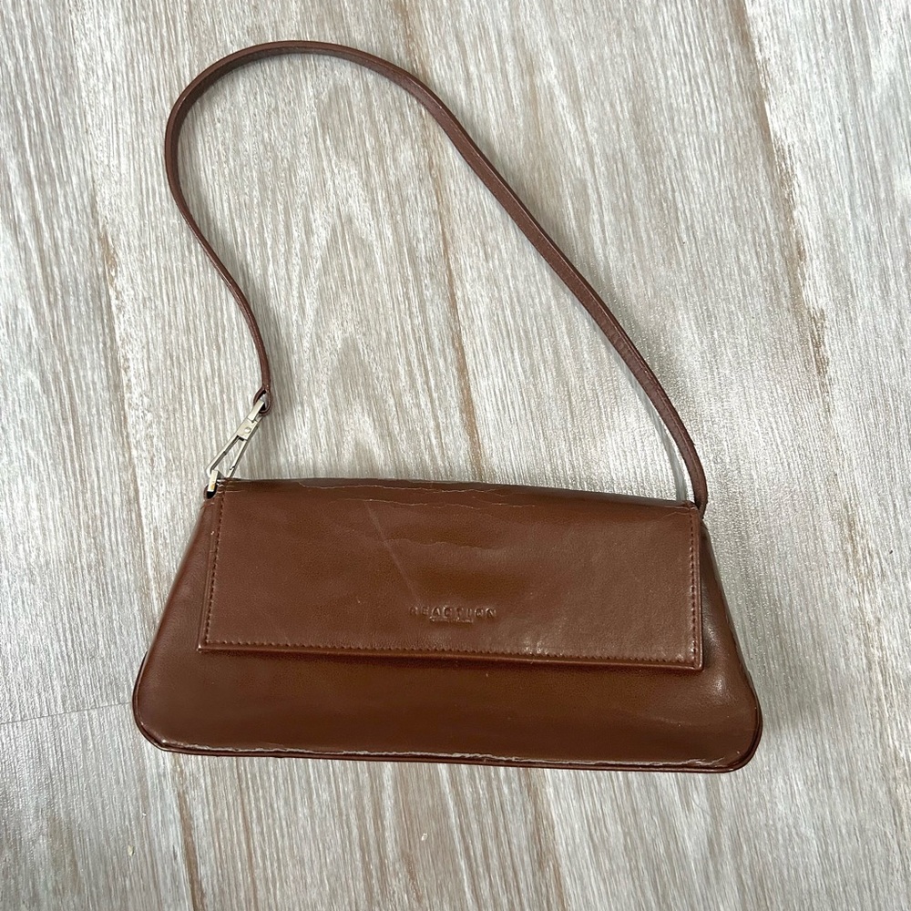 Kenneth Cole Reaction Brown Shoulder Bag